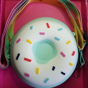 Girls Round Donuts Design Crossbody Bag